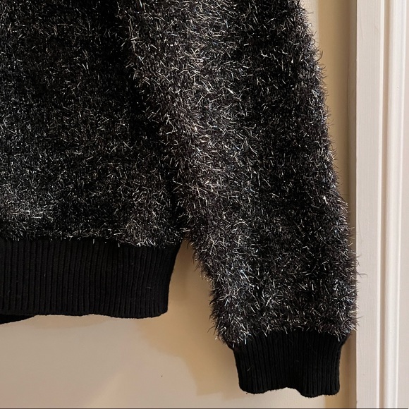 Rockets of Awesome metallic sweater jacket -size 10 - Picture 4 of 5